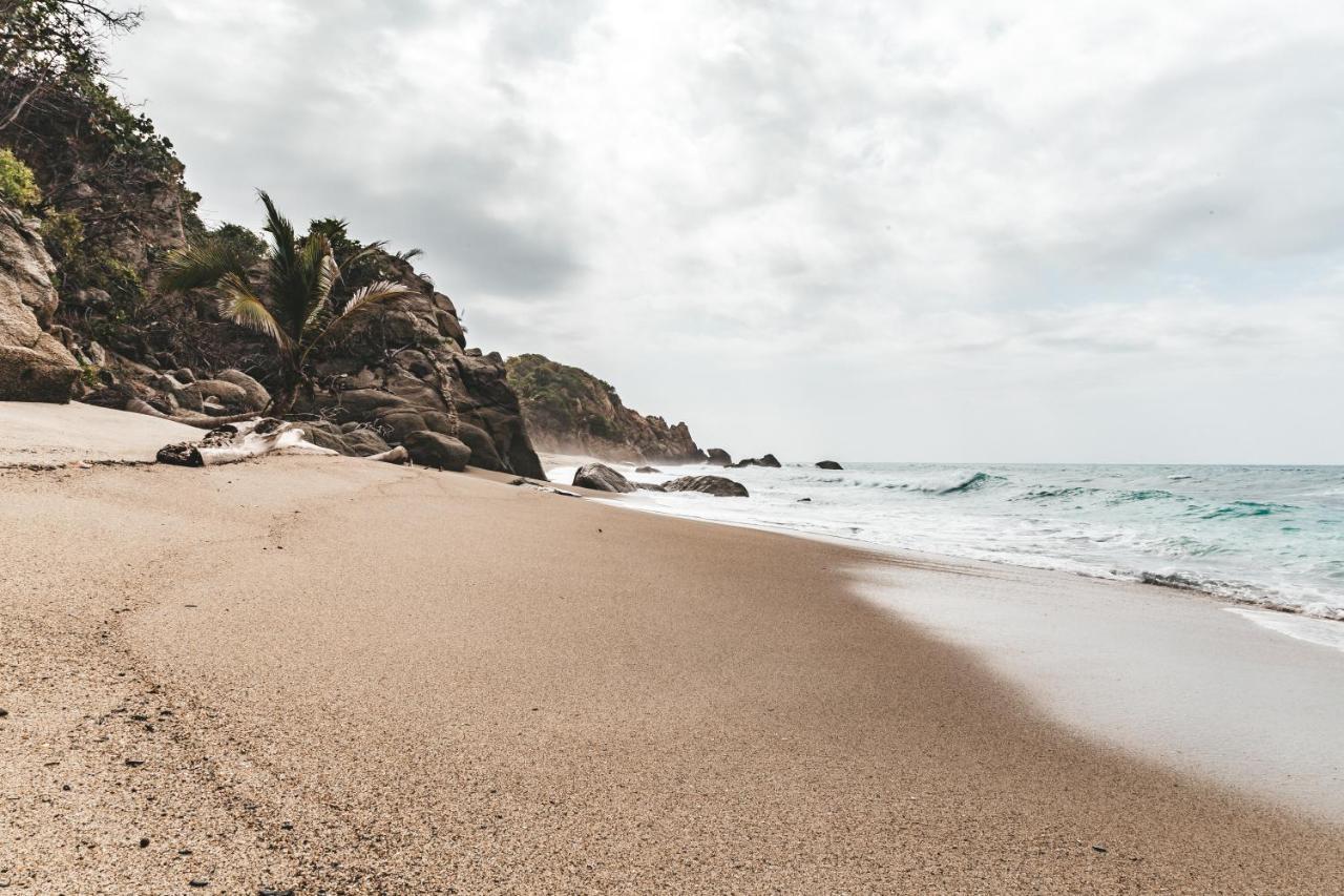 Cabana Wiwa Tayrona Los Naranjos Esterno foto