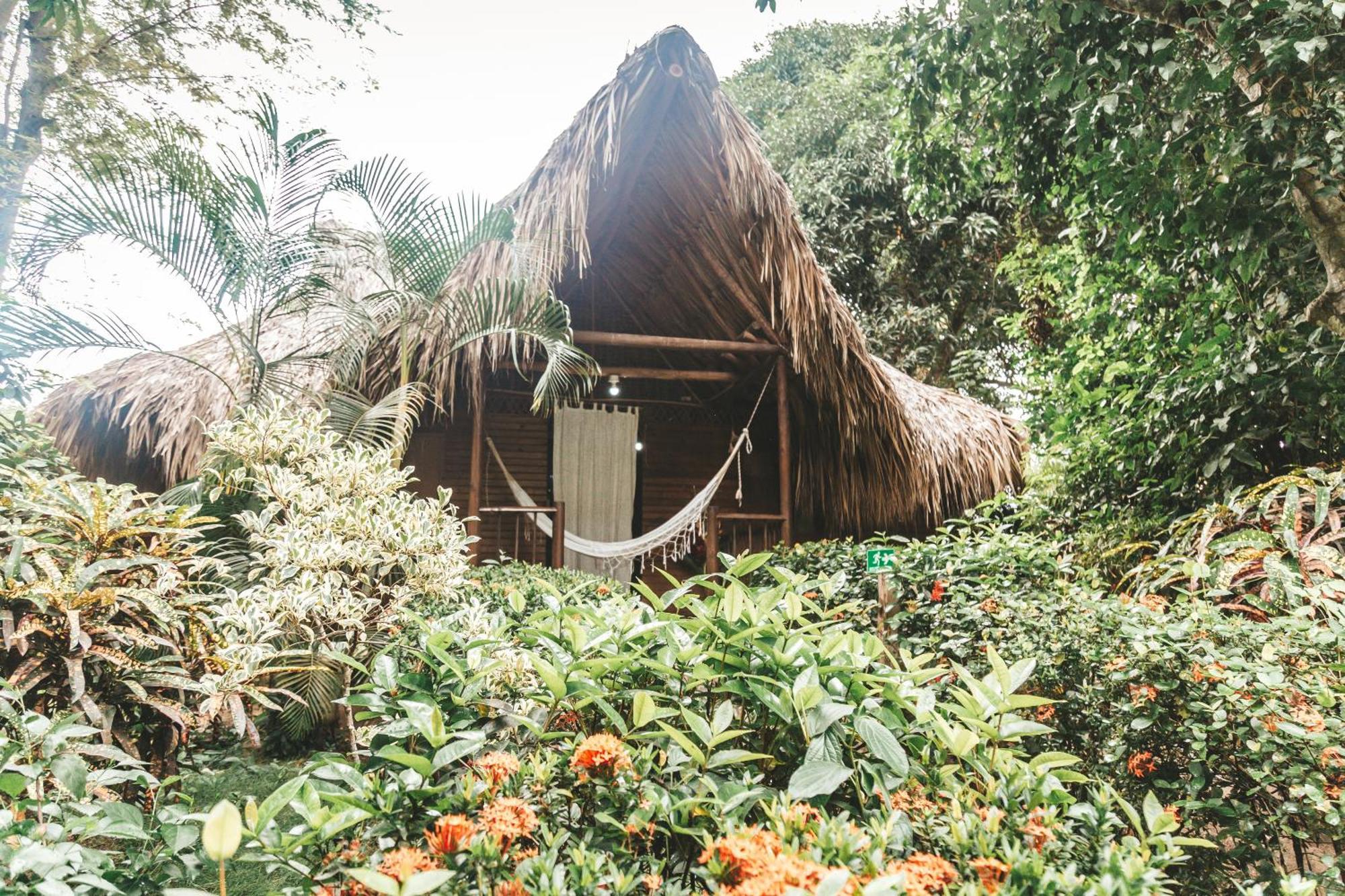 Cabana Wiwa Tayrona Los Naranjos Esterno foto